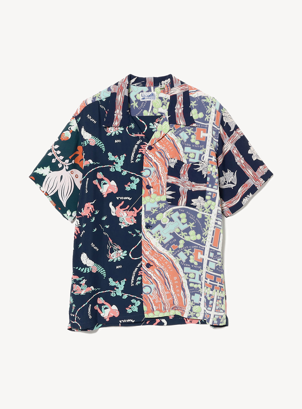 BEAMS SUN SURF 別注クレイジーアロハシャツ19ss BEAMS（ビームス）【別注】SUN SURF / クレイジー アロハシャツ