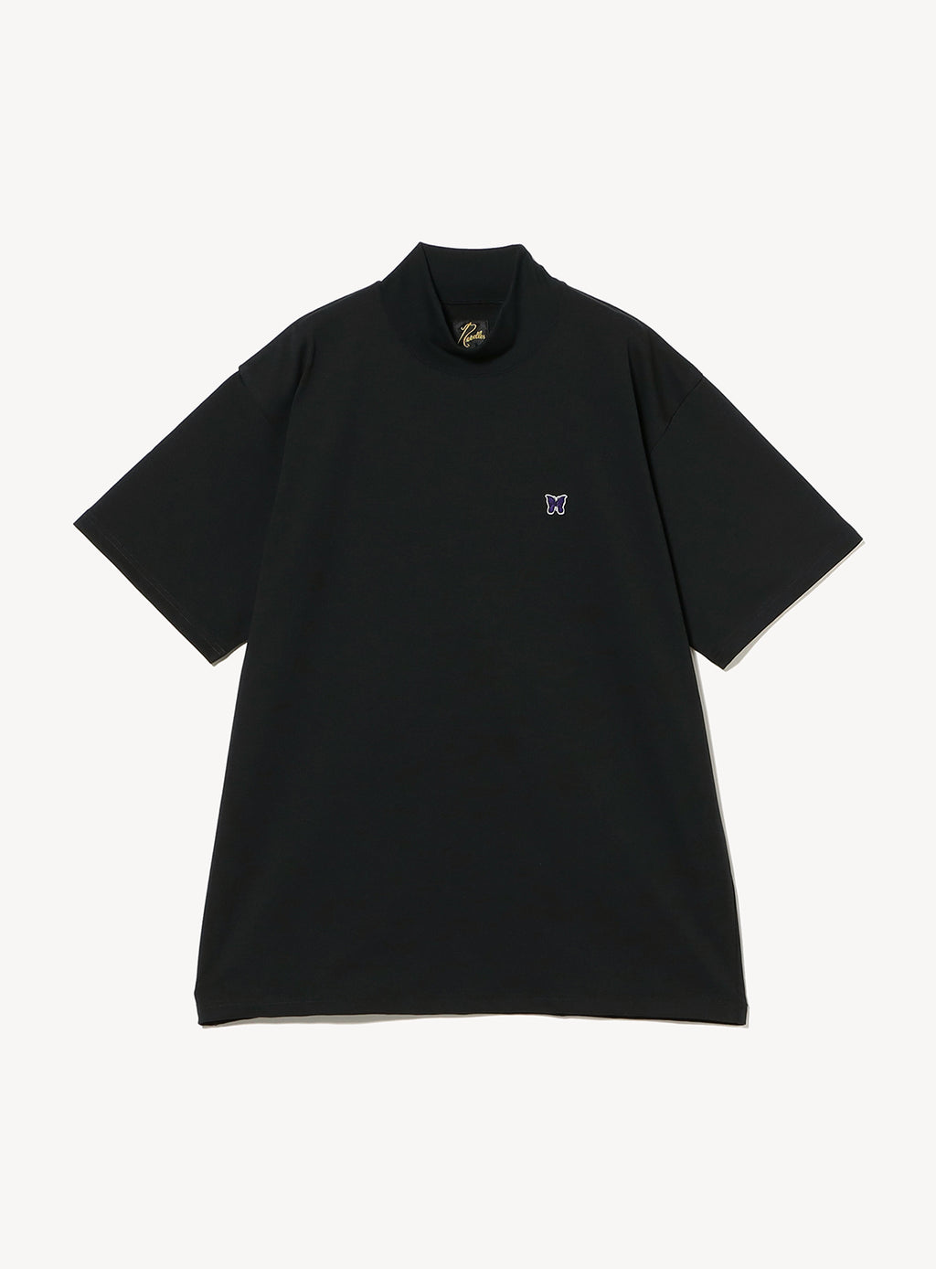 Short Sleeve Mock Neck Tee