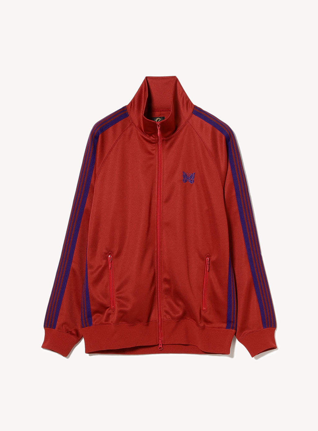 NEEDLES × BEAMS TRACK JACKET M BEAMS（ビームス）NEEDLES / RIB COLLAR TRACK JACKET - C/PE VELOUR