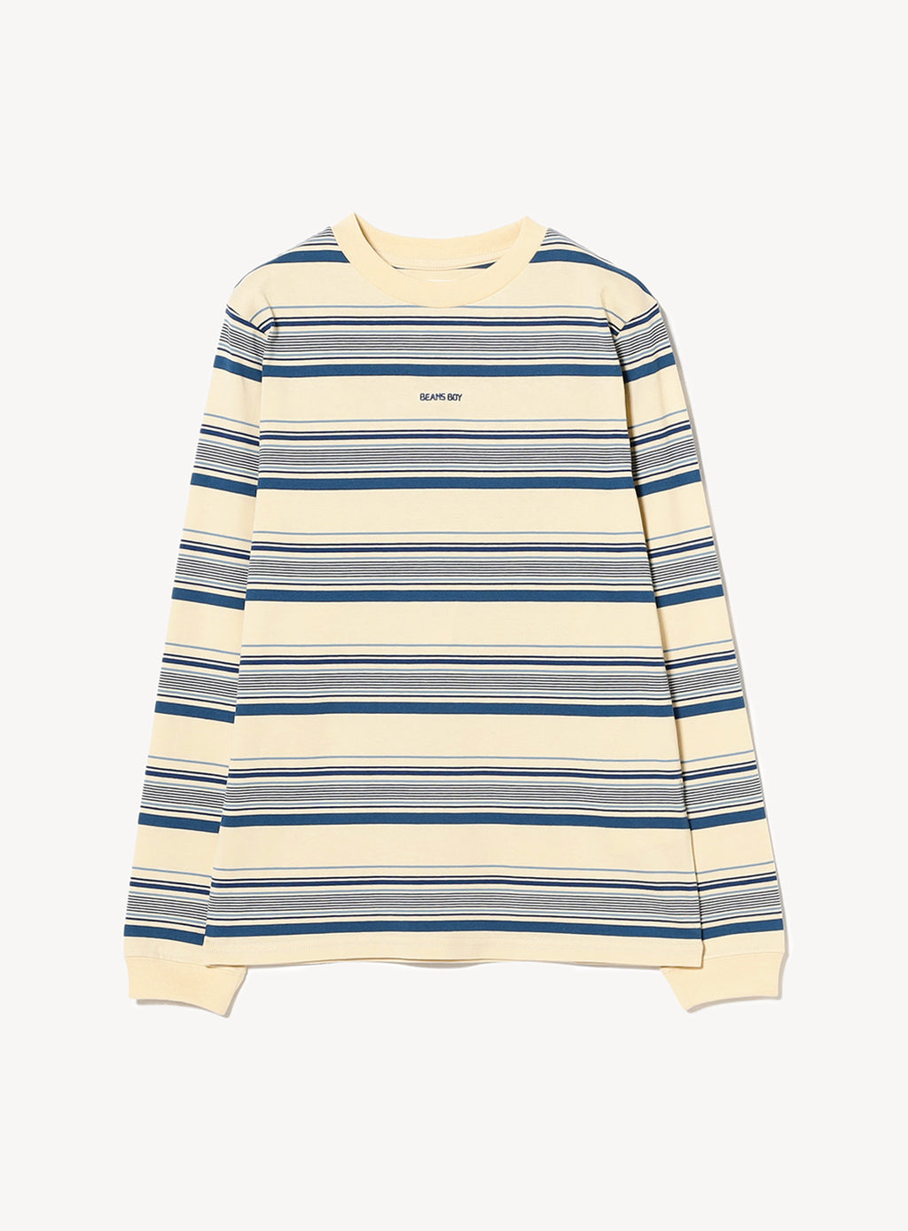 トップス everyone border long sleeve t-shirt everyone border long sleeve tee shirt (NAVY) | everyone