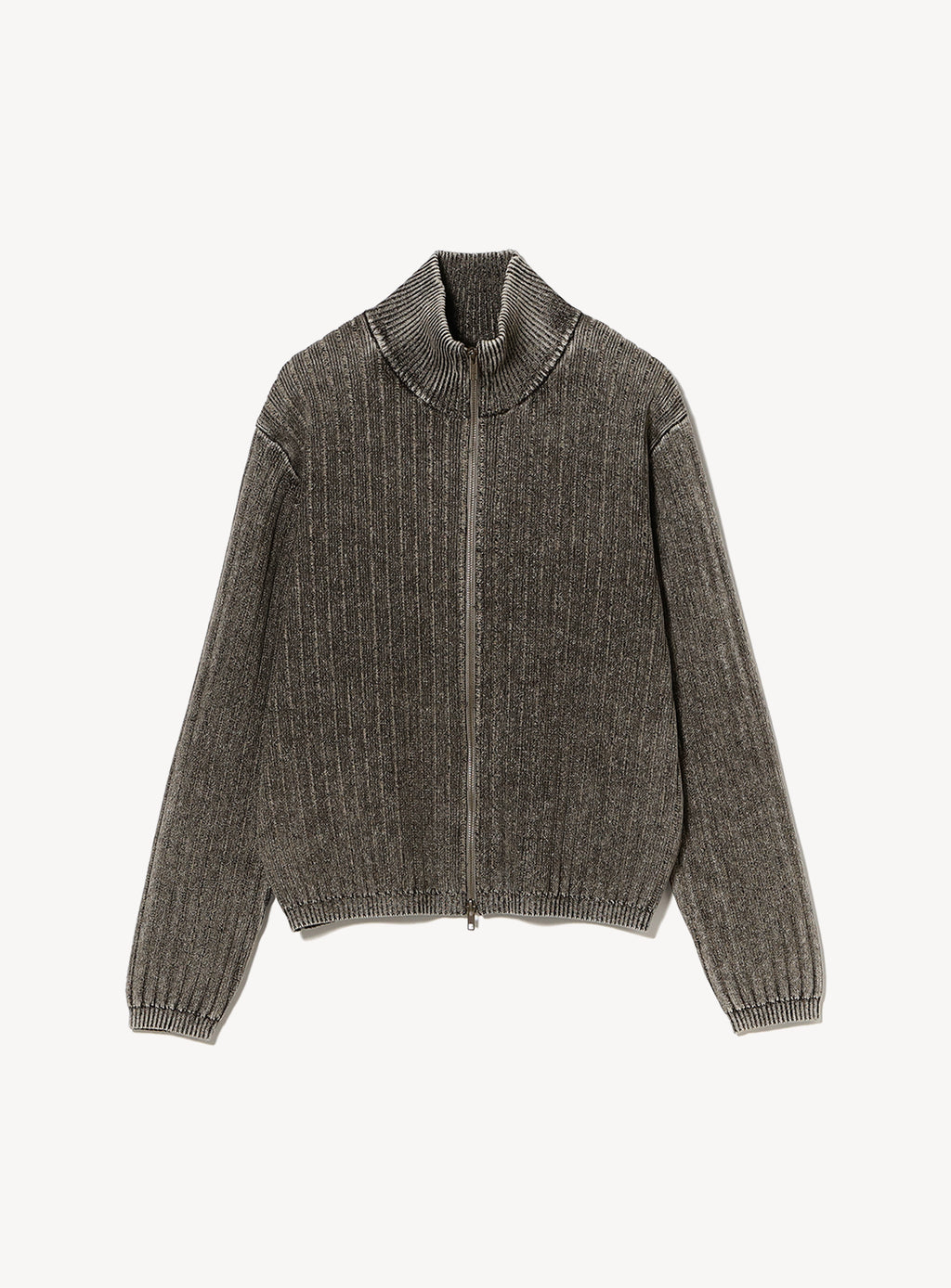 トップス TTT_MSW BEAMS Ray BEAMS zip knit Relaxed Fit Fade Zip Knit