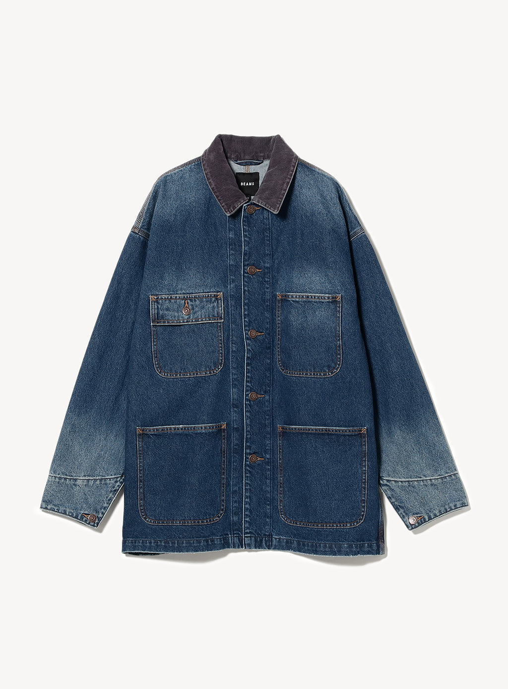 Denim Loose Coverall