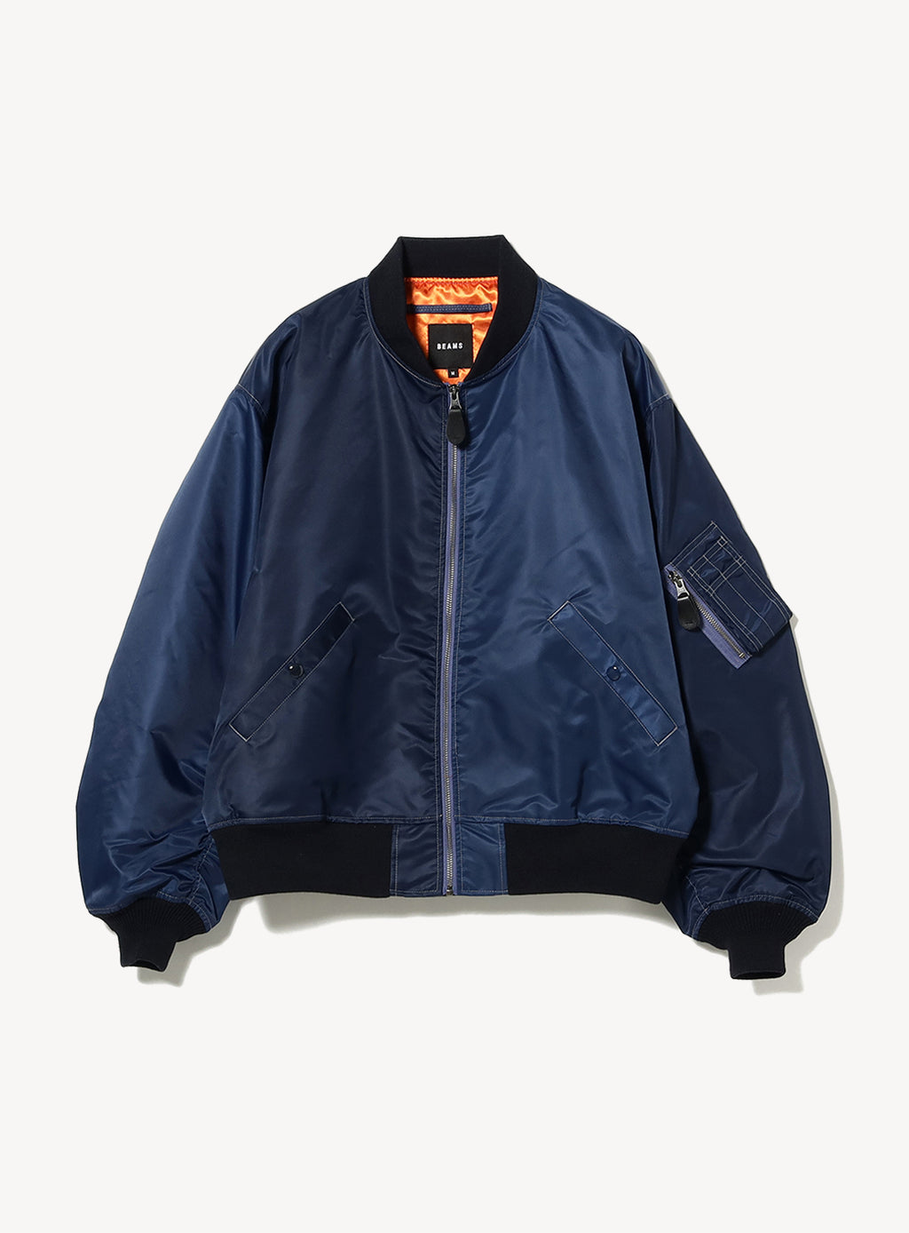 Crazy Pattern Wide Fit MA-1 Jacket