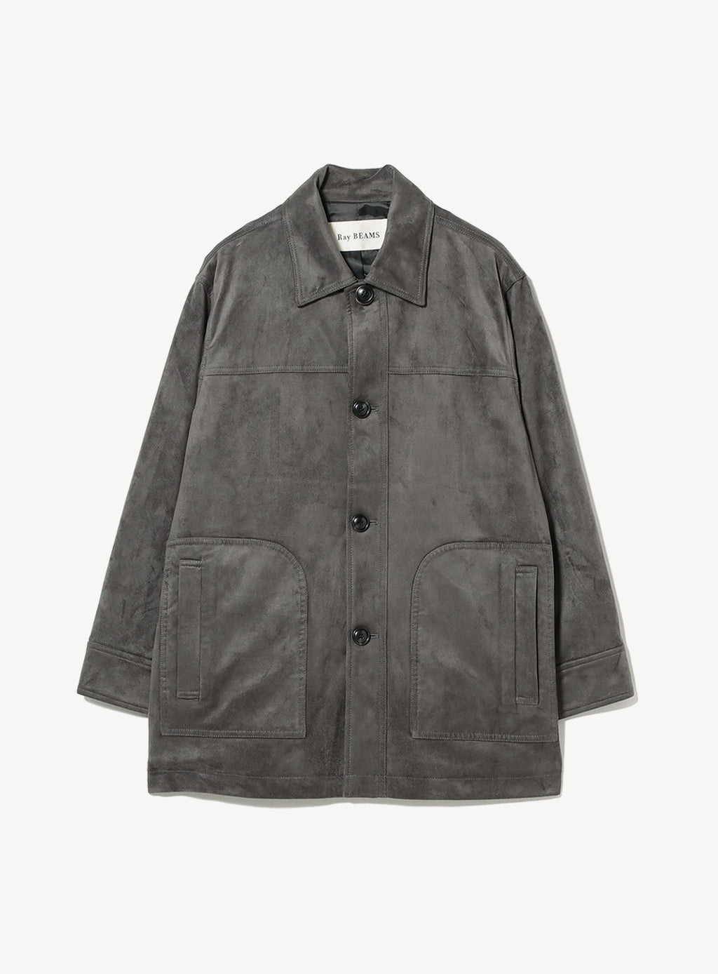 【PRONTO UOMO】Faux Suede Half Coat Faux Suede Half Coat