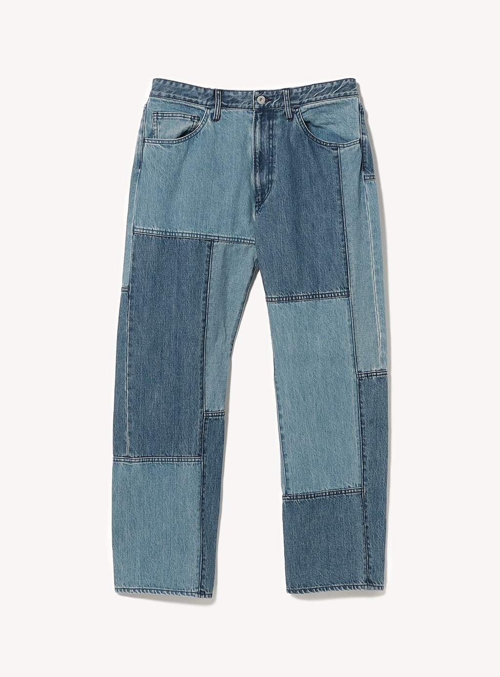 アナゴeveryone 5 pocket soft denim pants Stone Wash 14.2oz Japanese Selvedge Denim Five-Pocket Jeans