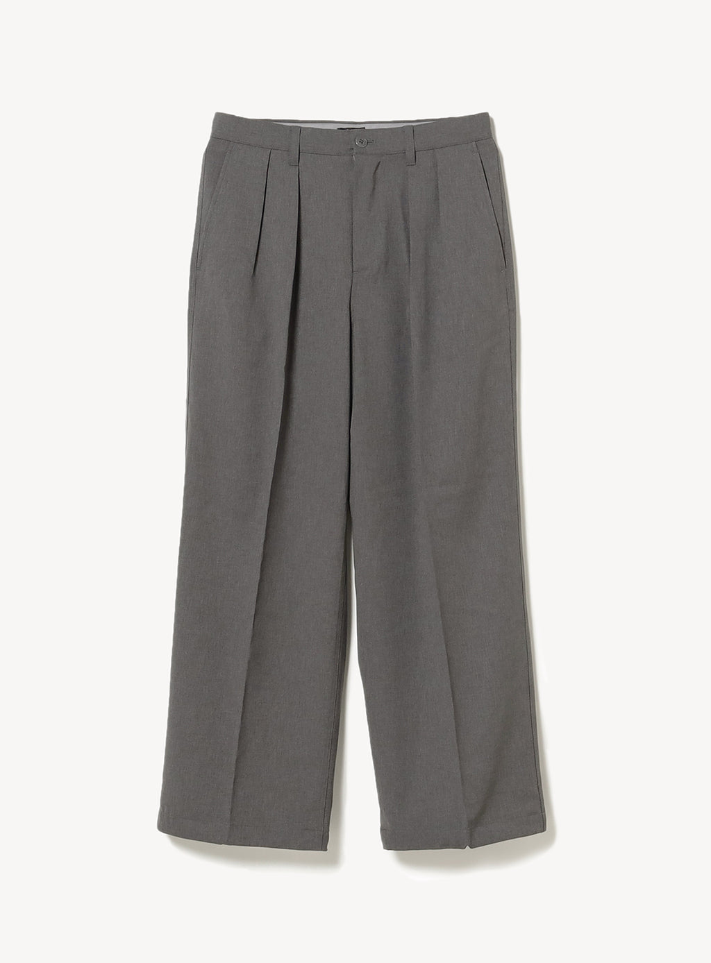 パンツ OLD ENGLAND Gray 2tuck Wide Trousers Wide Leg Women Classic Suit Pants Vintage Palazzo Office