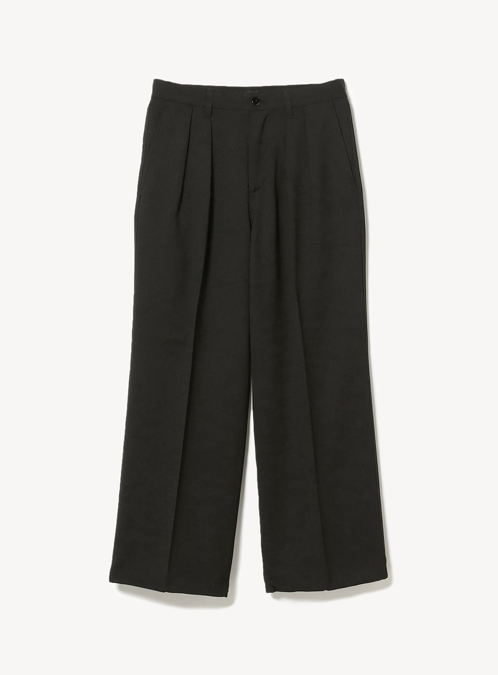 プレクミー precme wide straight slacks Light Wool Max Gabardine Slacks – La Garçonne