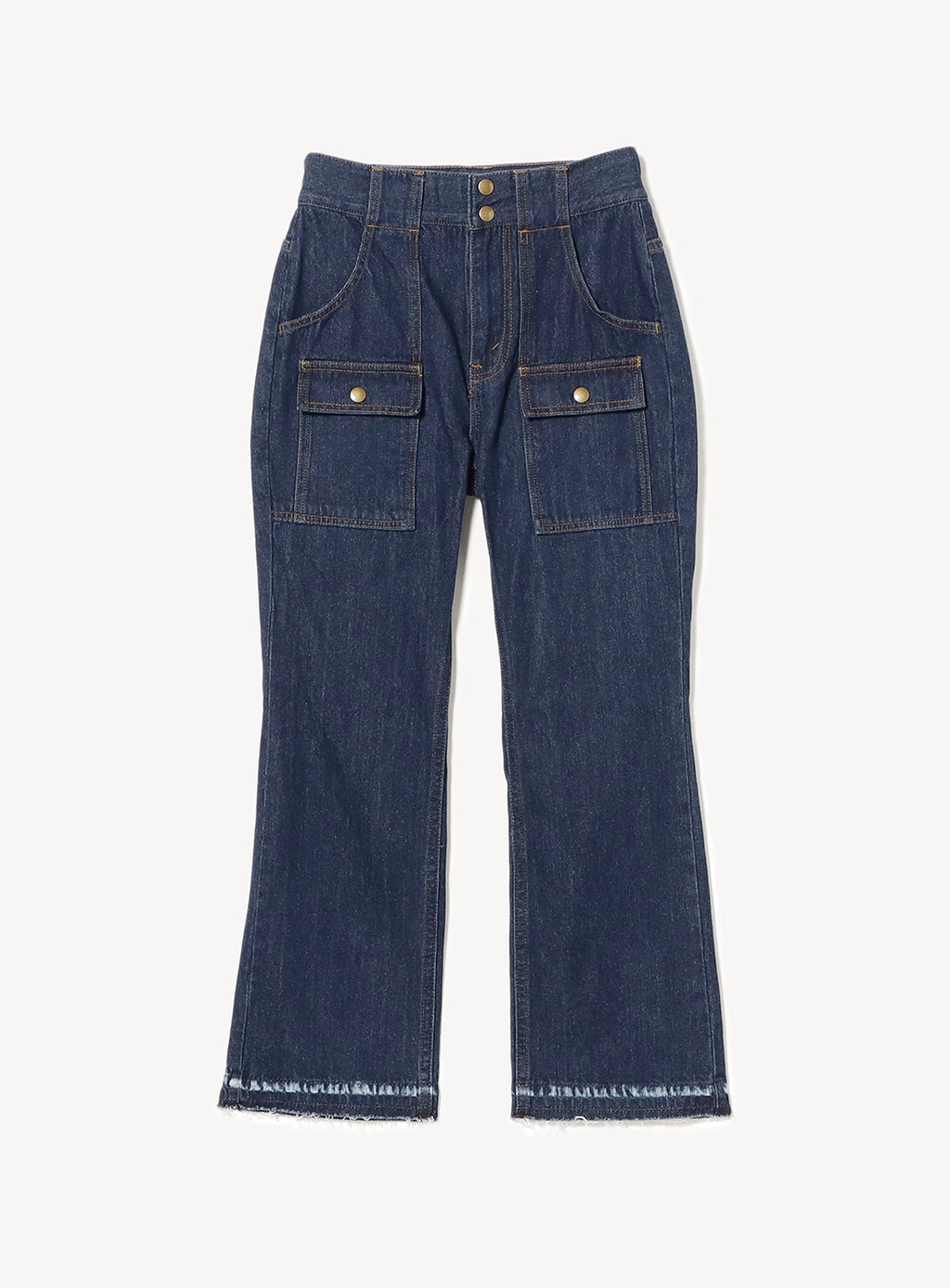 Denim Bush Pants