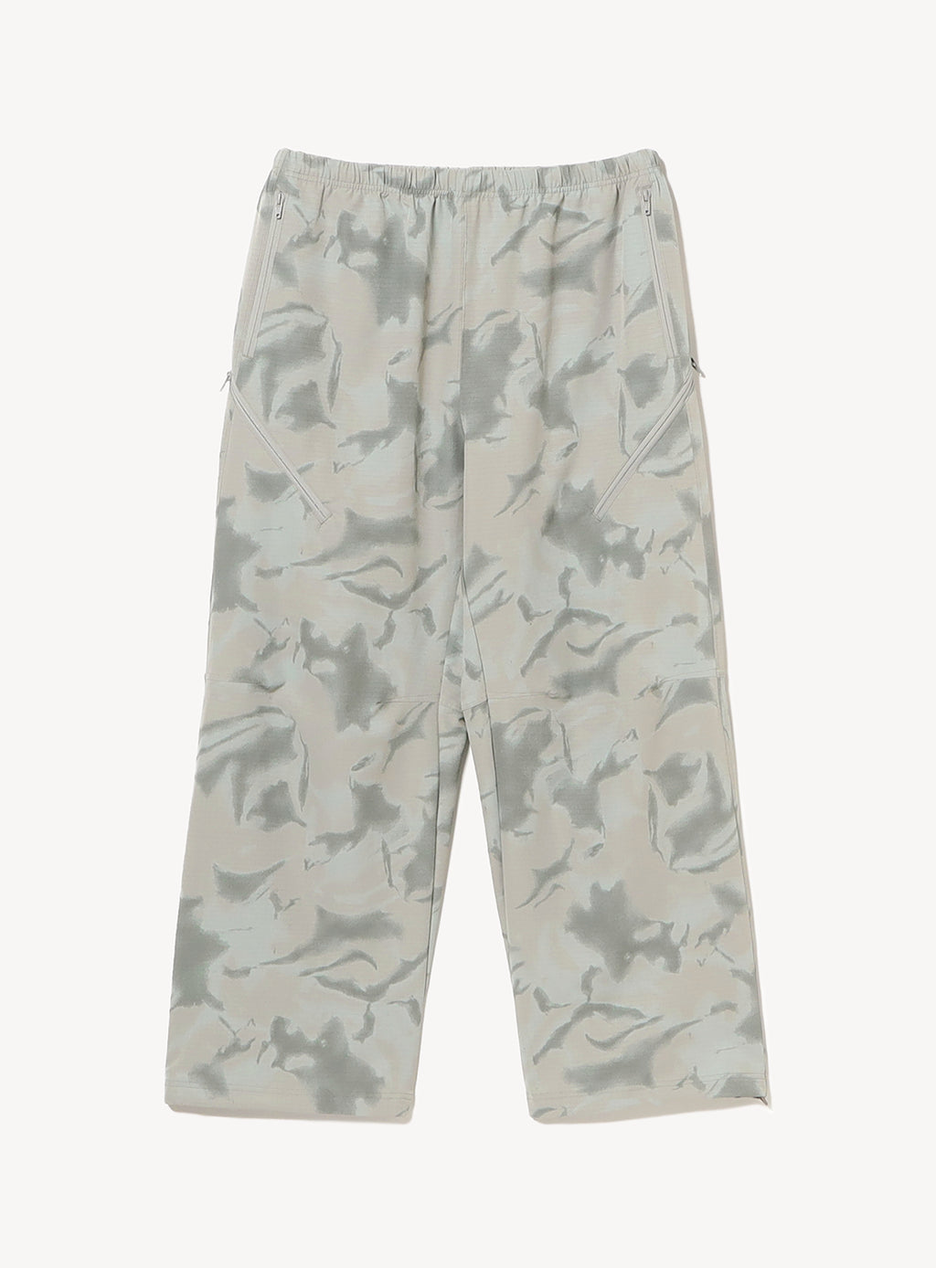 Camo Printed Zip Easy Pants