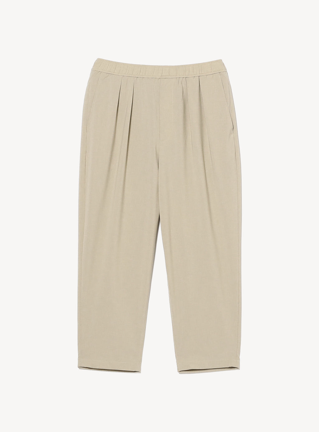 Quick-Dry 2-Pleat Wide Tapered Easy Pants