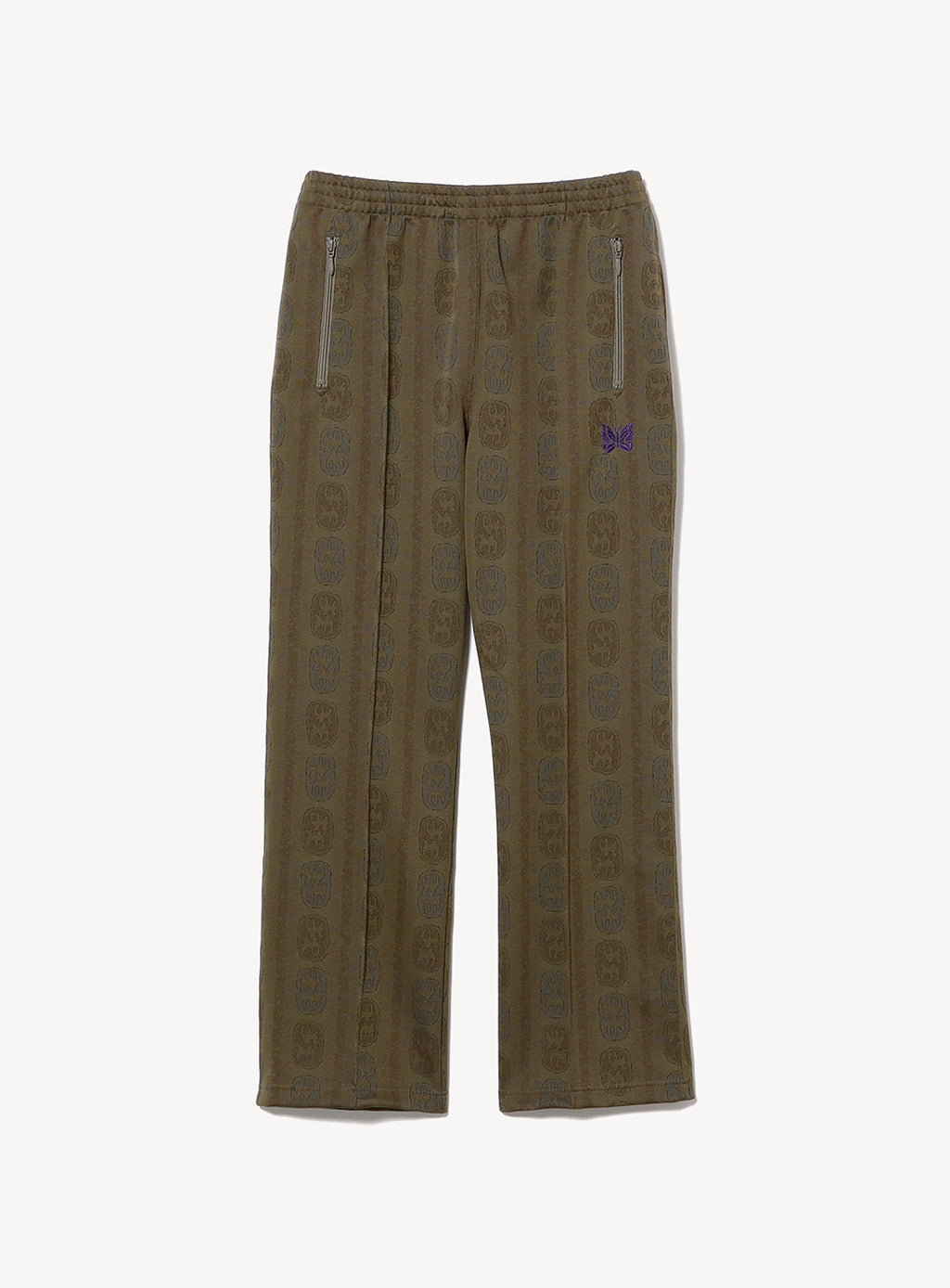 Poly Jacquard Track Pant
