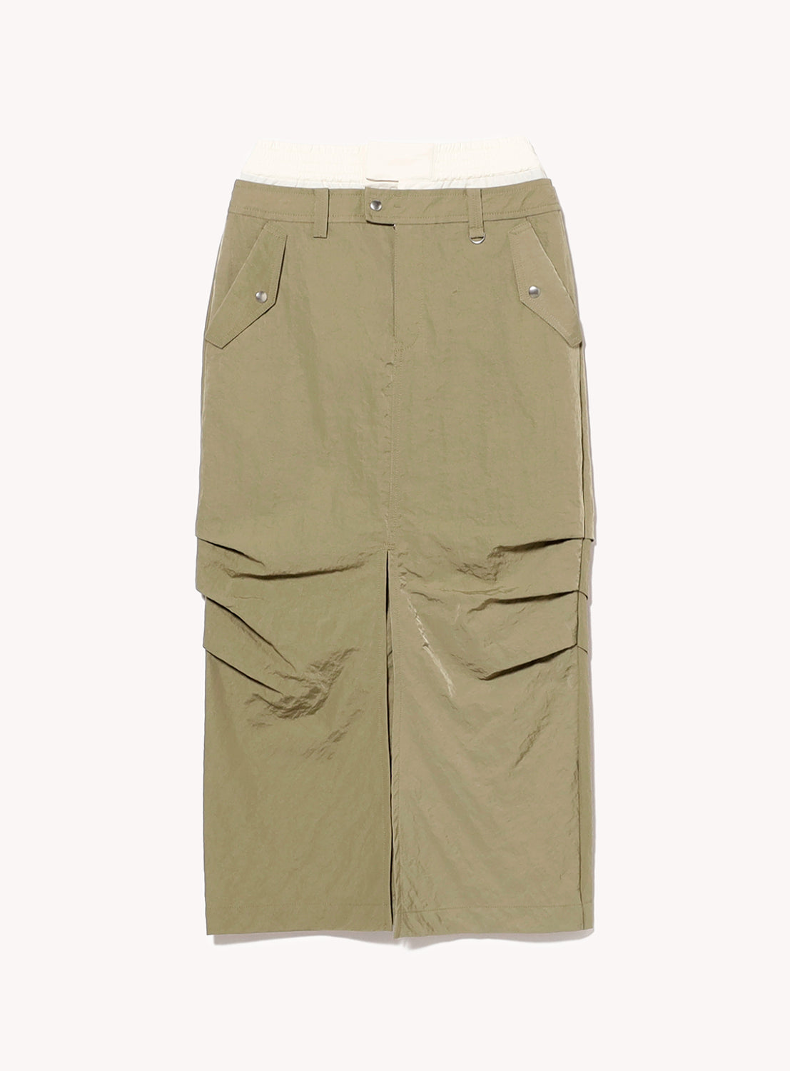 Double Waist Tuck Skirt