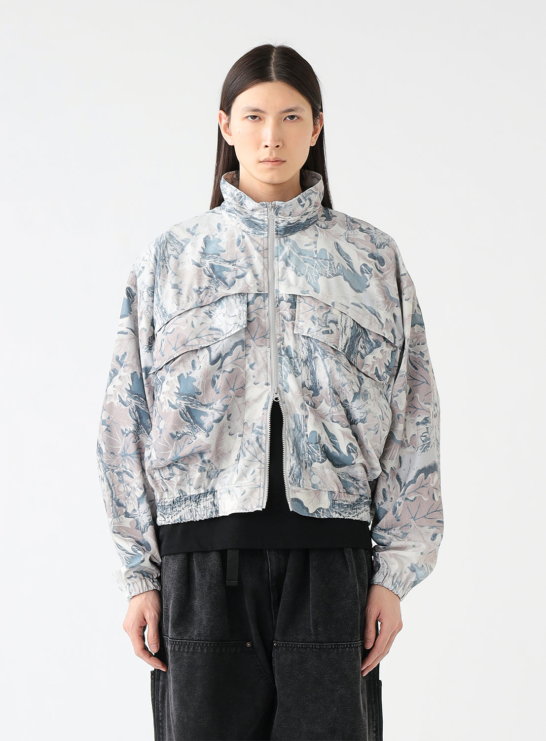 All-Over Pattern Wading Blouson