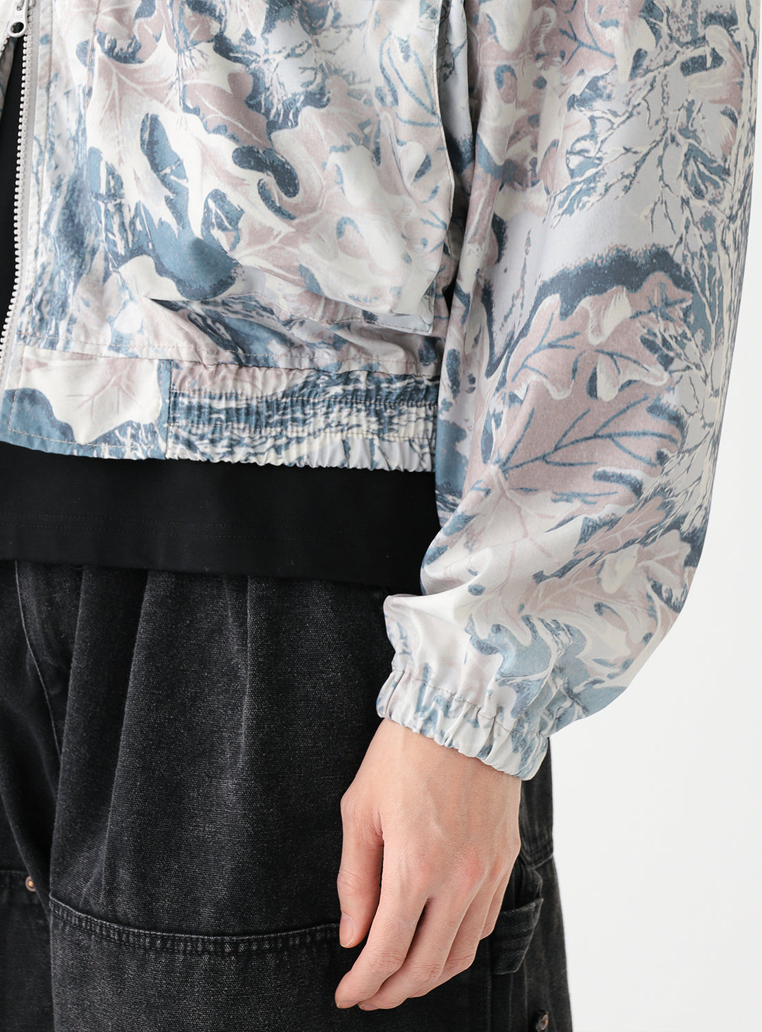 All-Over Pattern Wading Blouson