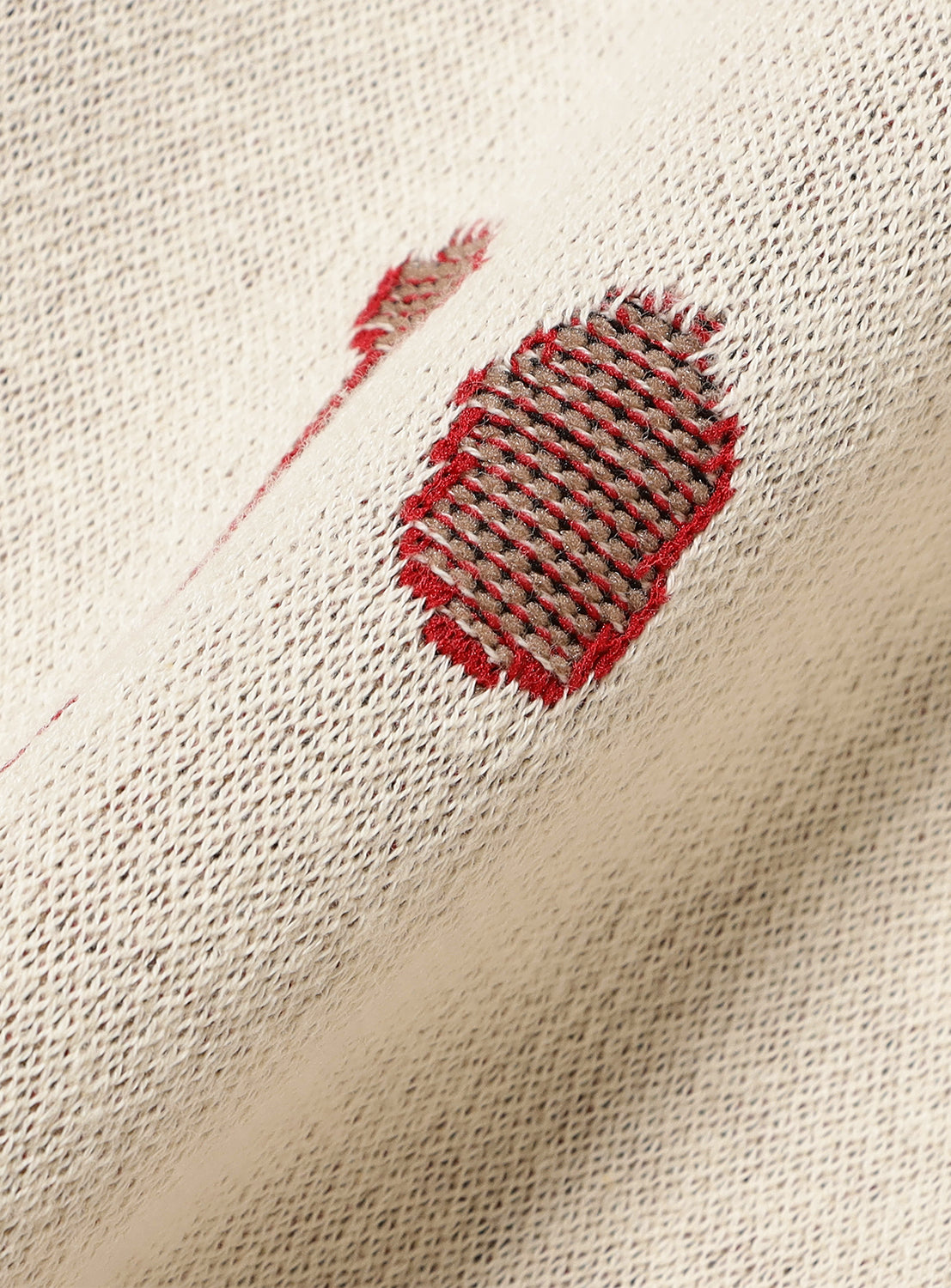 Jacquard Cotton Sweater