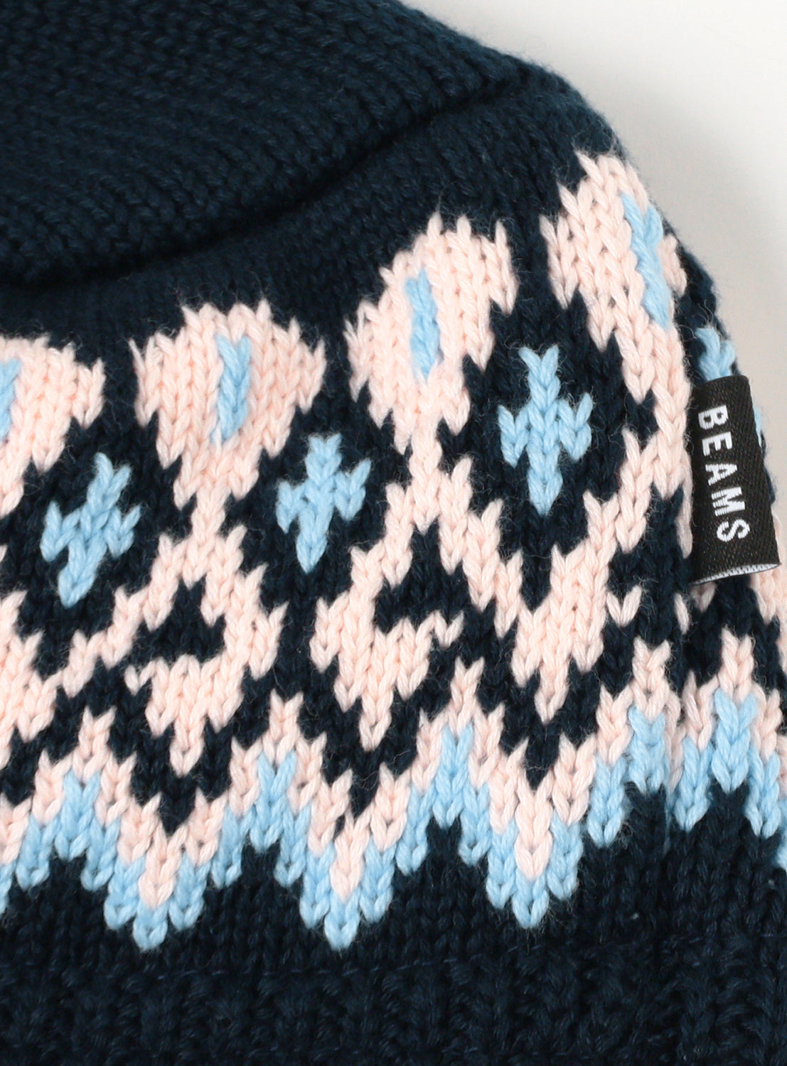 Fall Jacquard Knit Bucket Hat