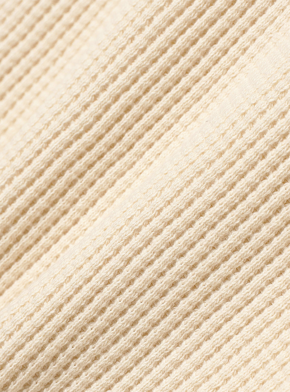 Waffle Henley Long Sleeve
