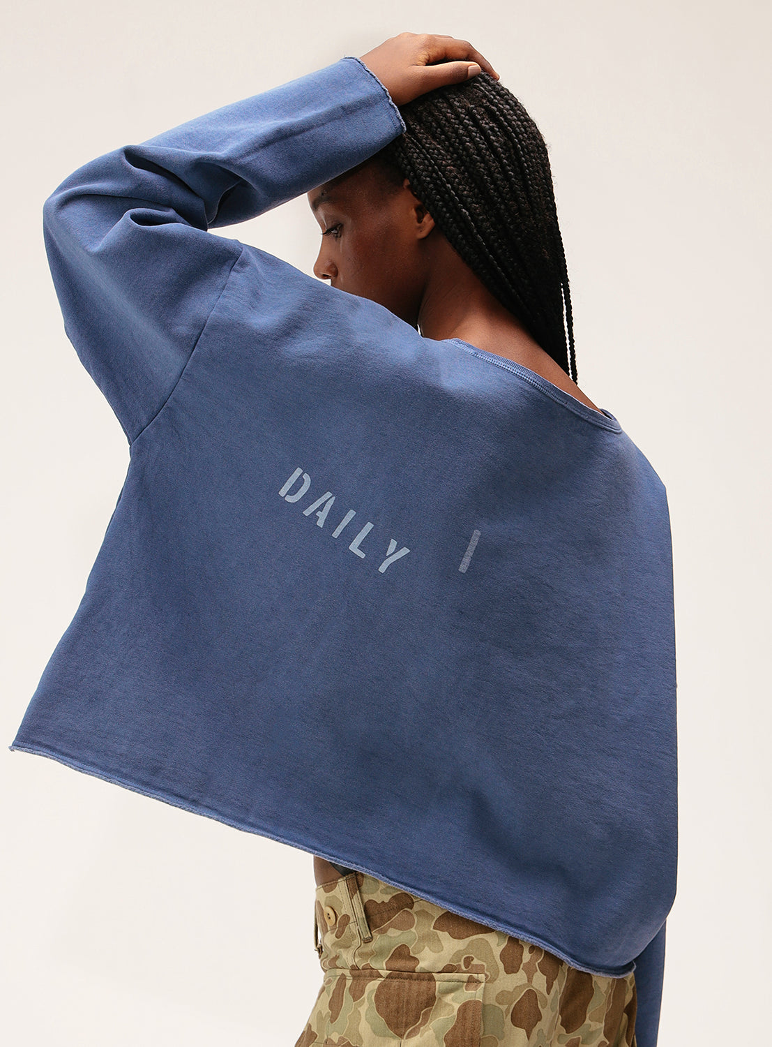 Boat Neck Sweatshirt