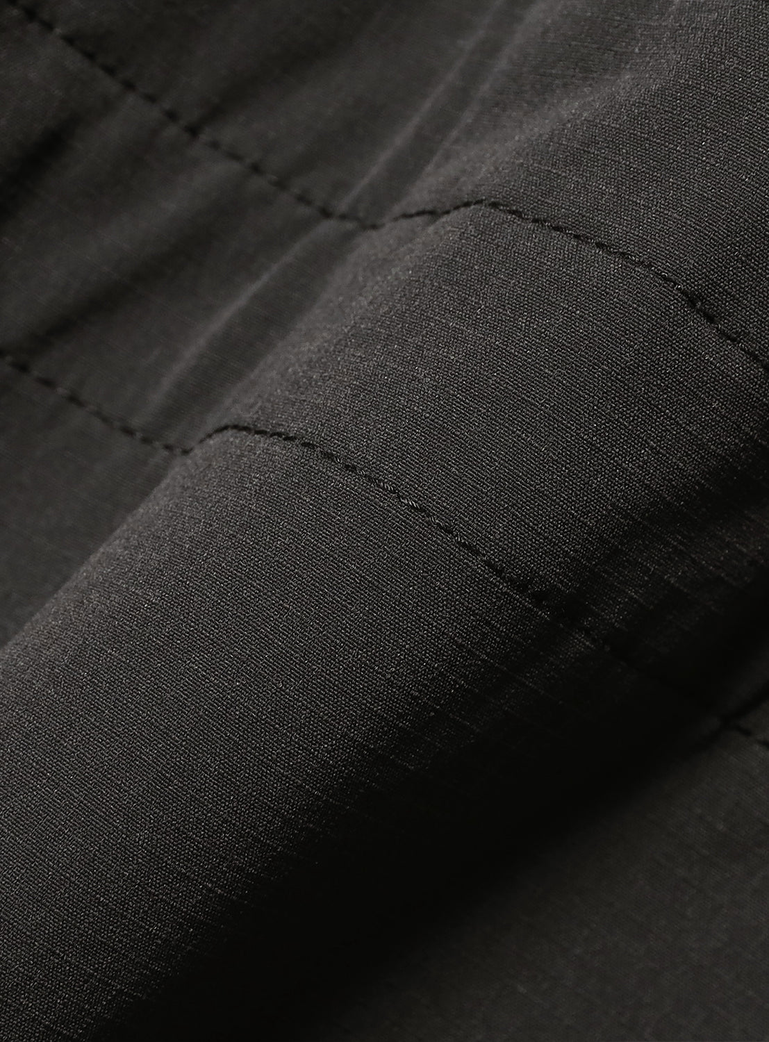Close up of the material of the changeable M65 jacket.