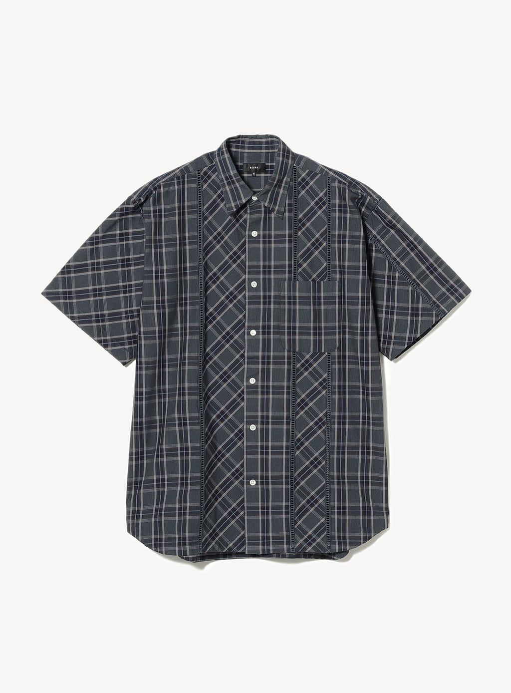 トップス BAYLEAF OMBRE CHECK SHIRTS BAYLEAF OMBRE CHECK SHIRTS
