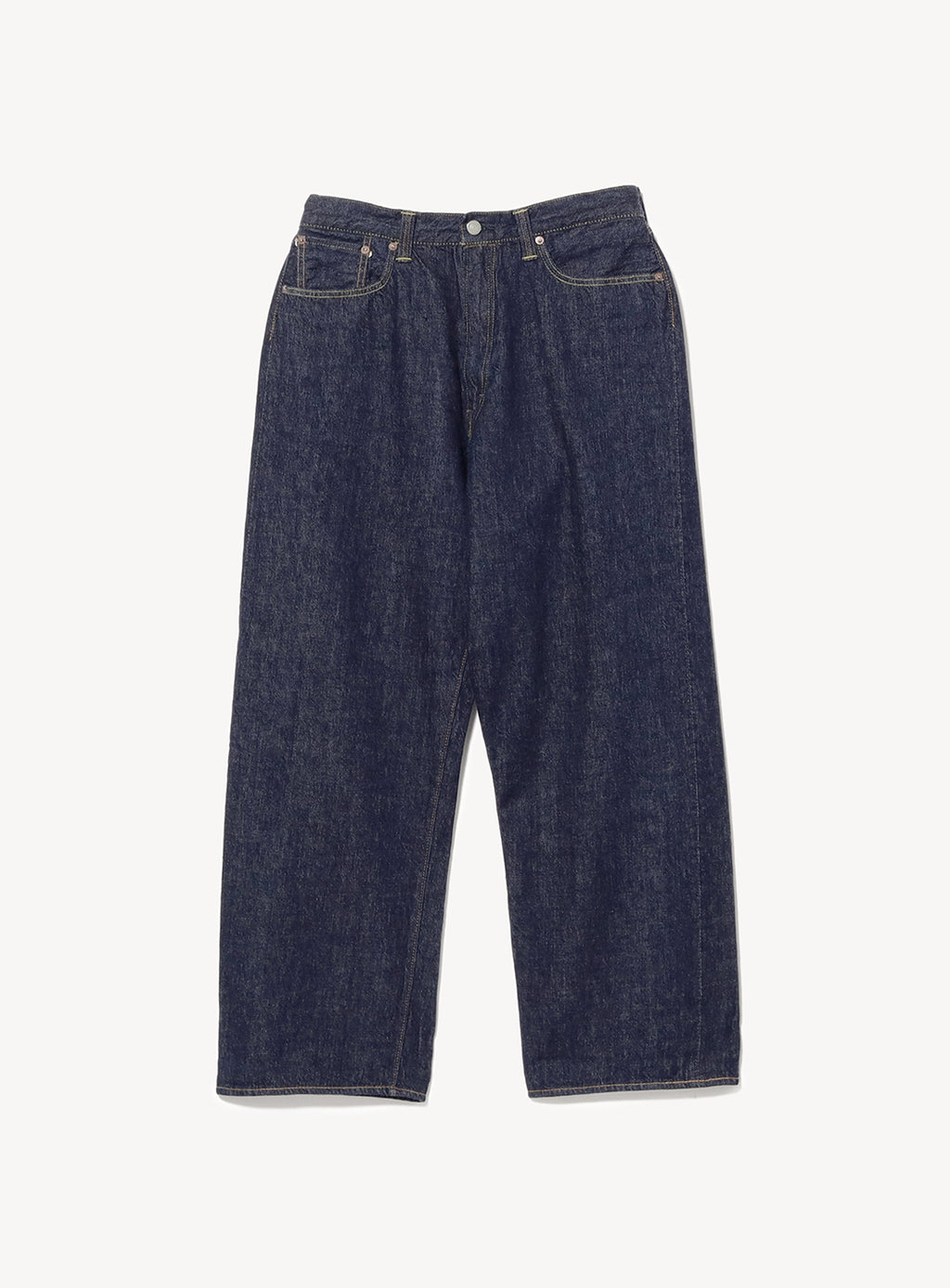 orSlow × BEAMS 別注 Dad's Denim Pants L Exclusive] orSlow × BEAMS JAPAN 100 Super Dad Light-Weight