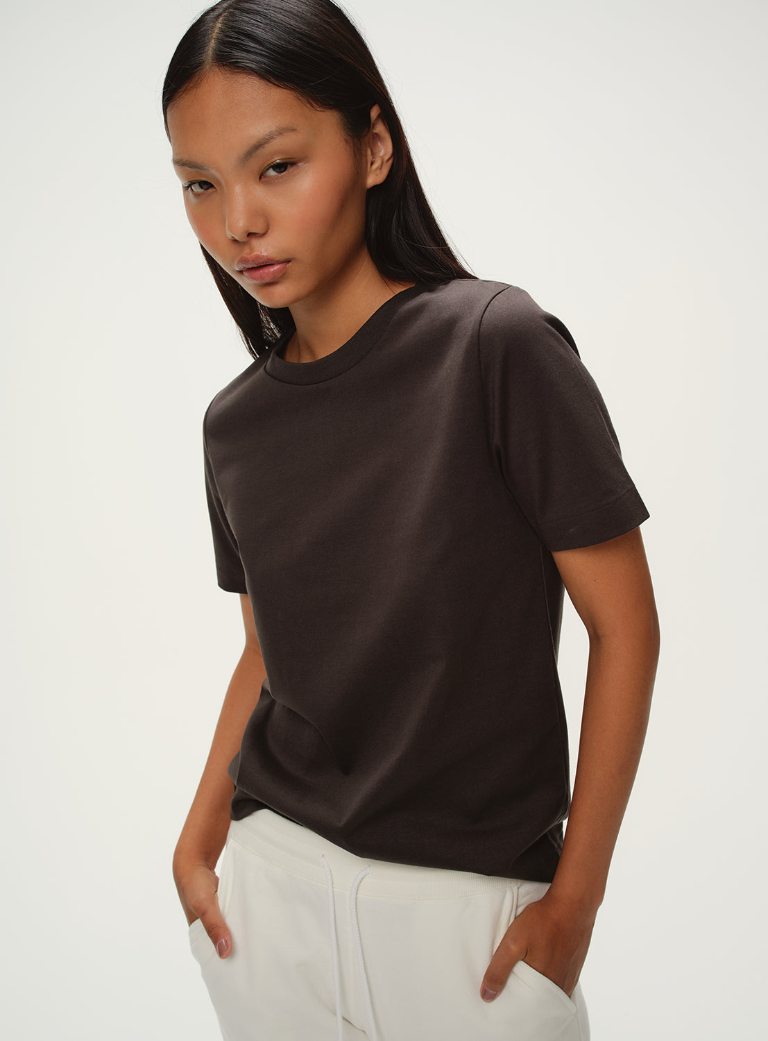 High-Gauge Cotton T-Shirt