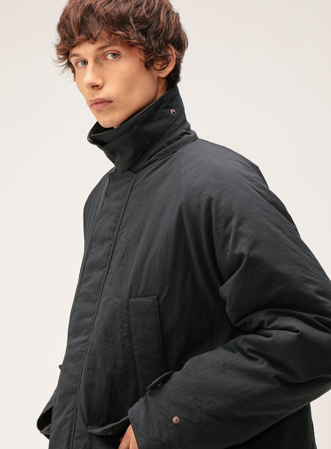 Wide Fit Padded Field Coat