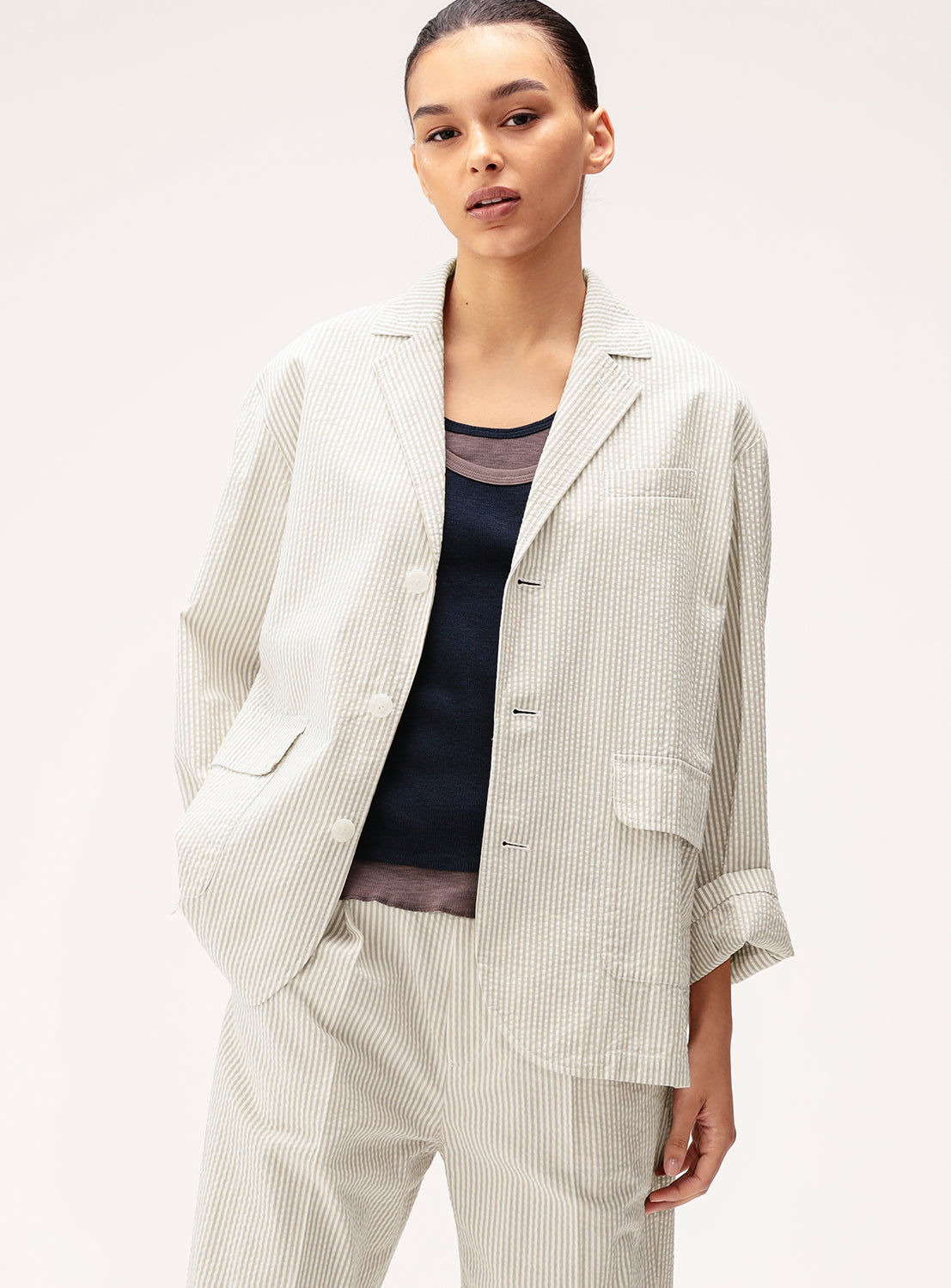 Seersucker Jacket