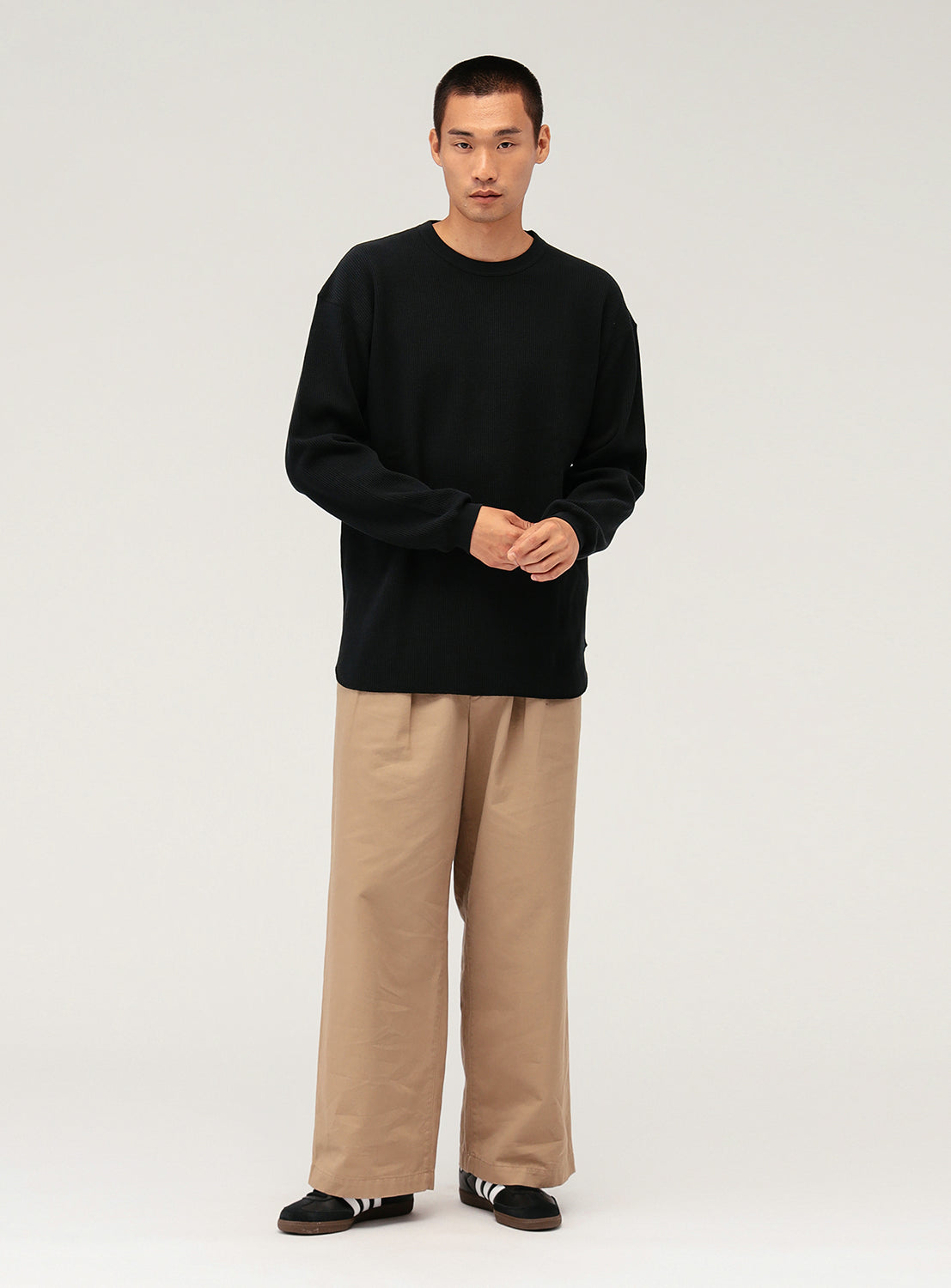 Loose Crewneck Thermal