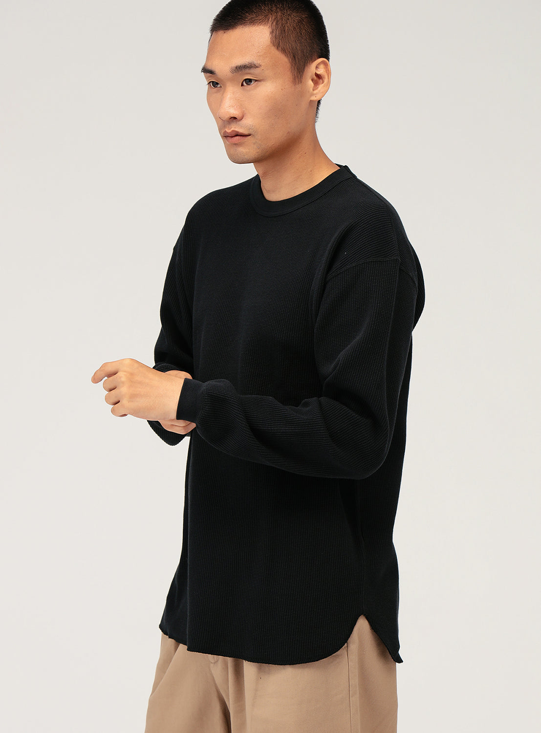 Loose Crewneck Thermal