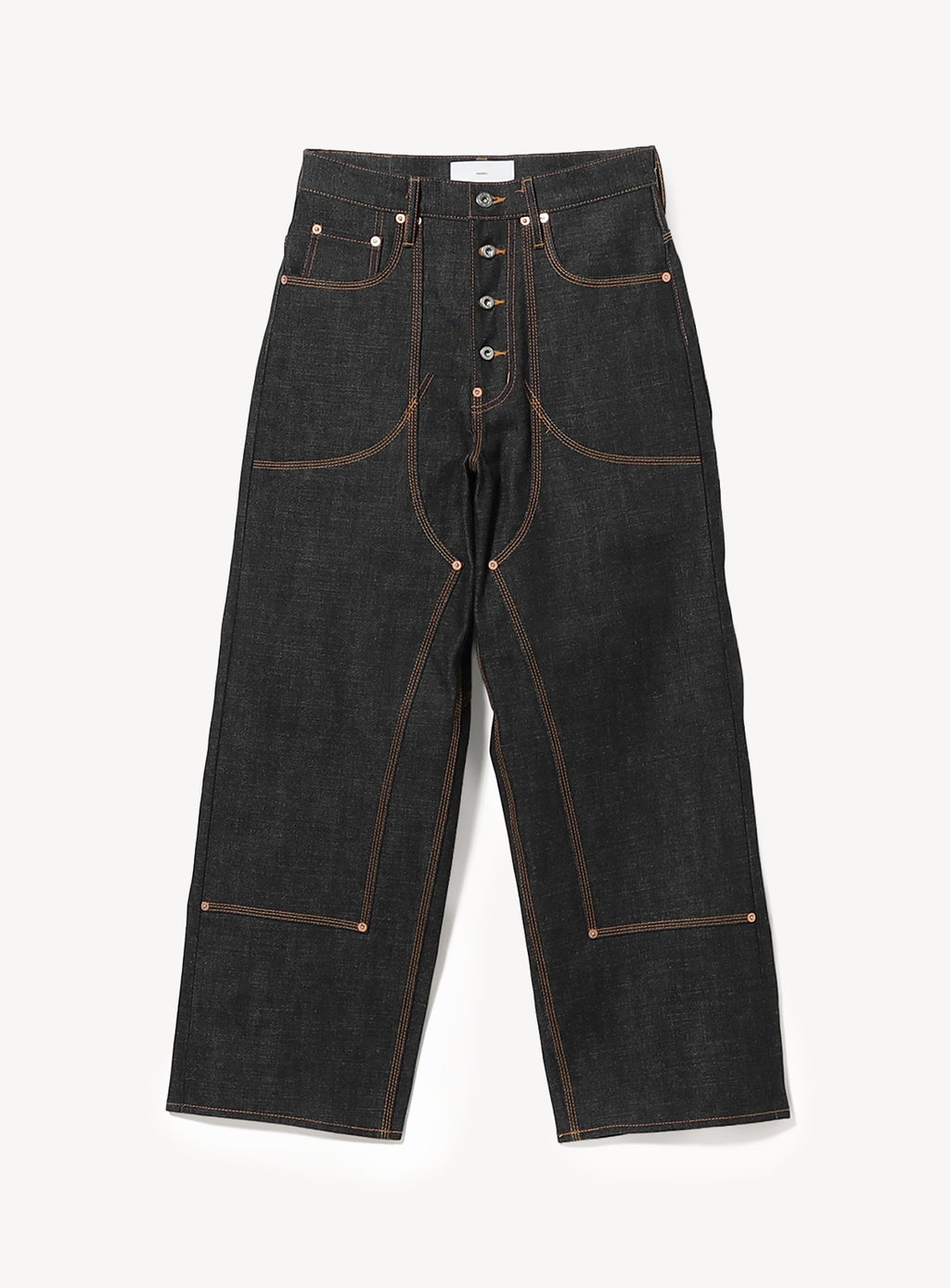 Classic Double Knee Denim Pants