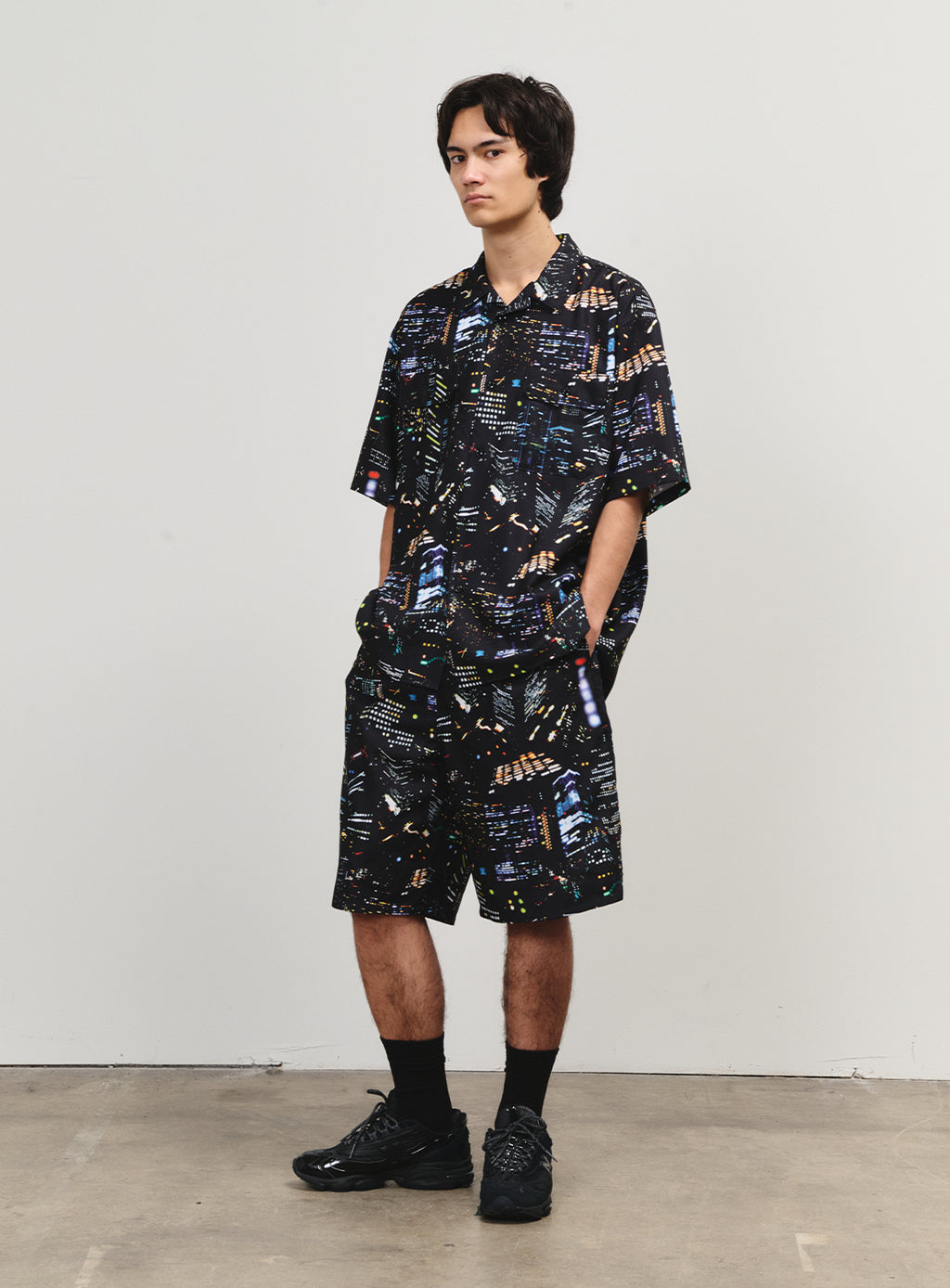 【美品】ssz ah.h work shorts beams SSZNeon_StreetShorts_beams.