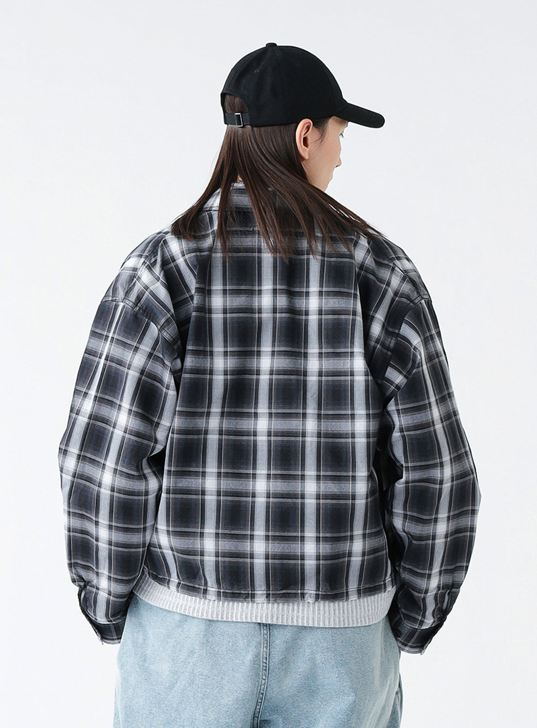 Short Check Blouson