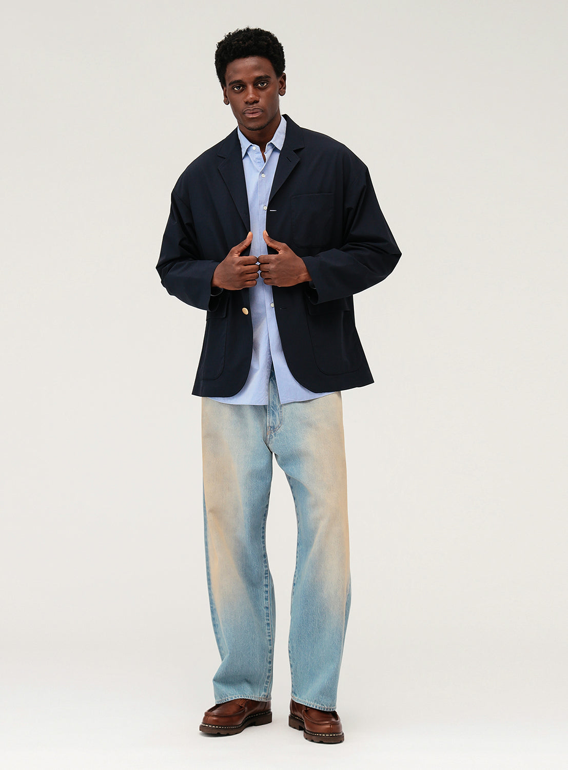 Water-Repellent Tech Blazer