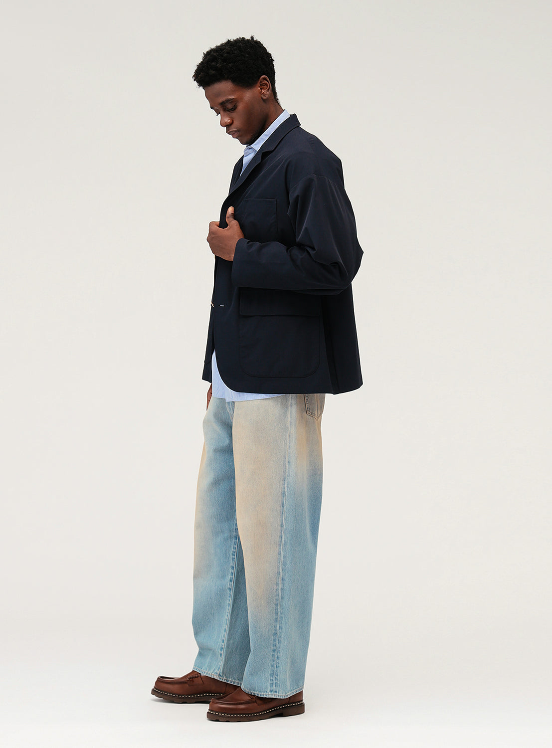 Water-Repellent Tech Blazer