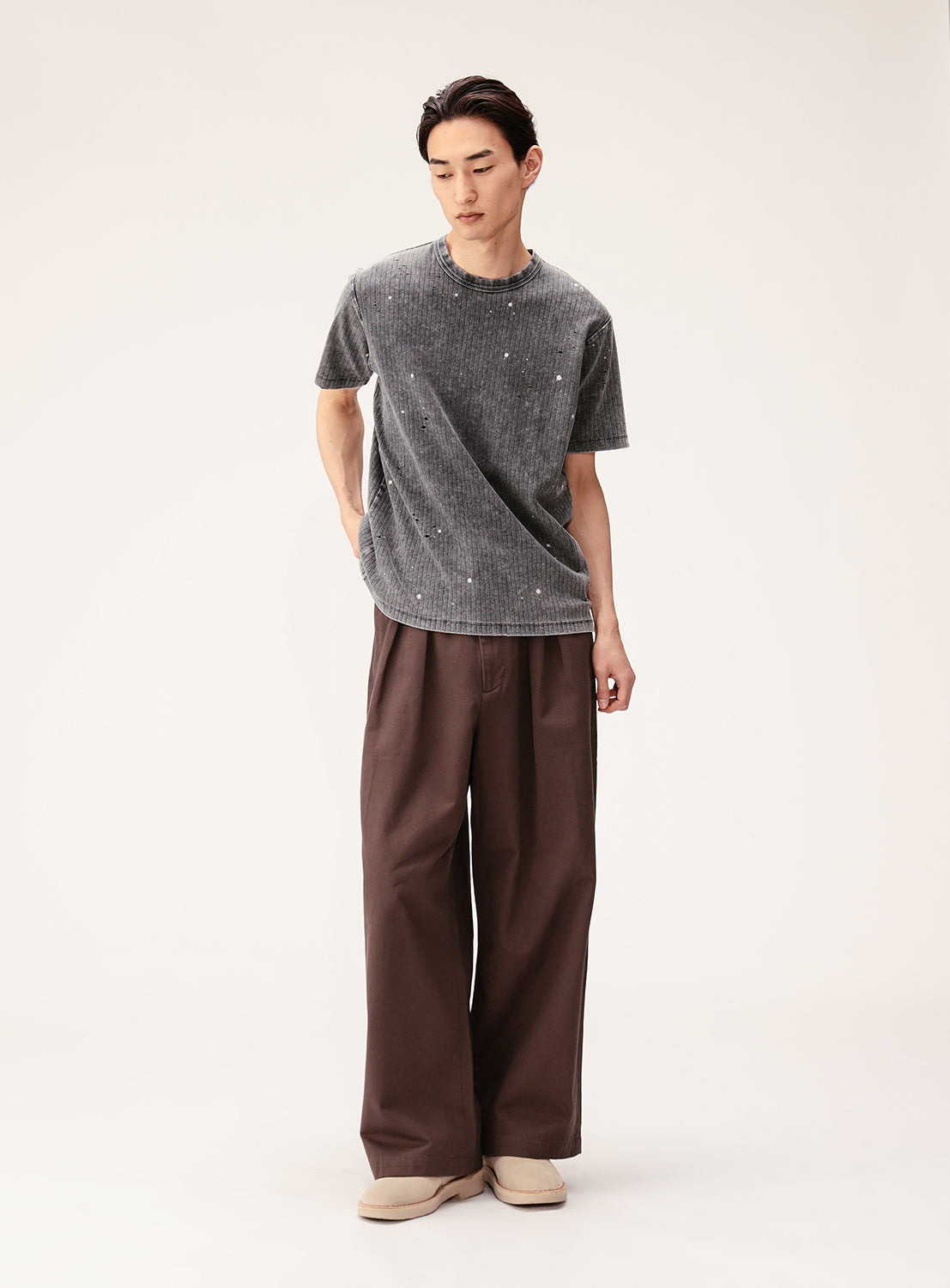 New Wide Chino Pants