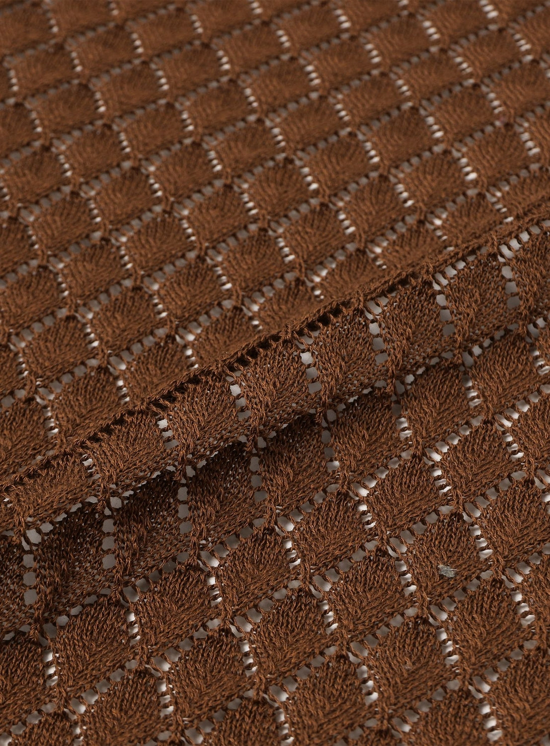 Openwork Knit Scarf