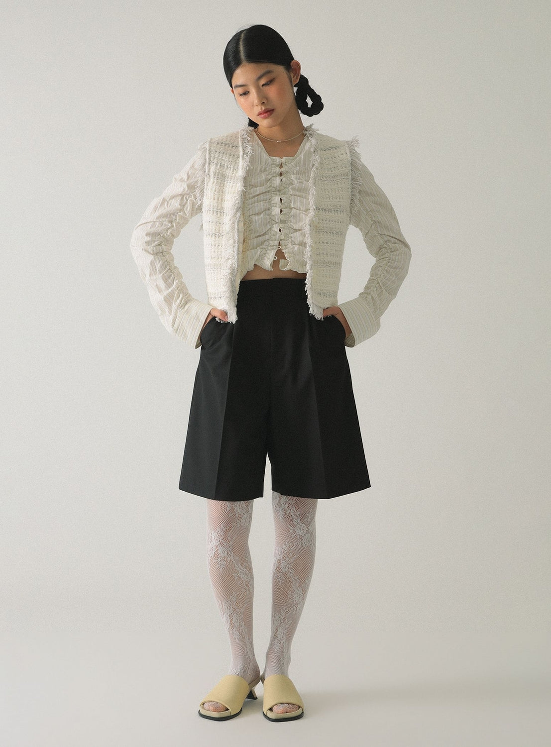 Tweed Knit Vest