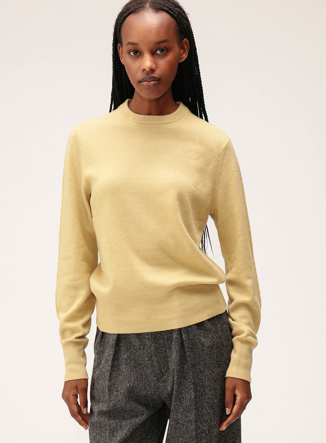 Cashmere 12G Crew Neck Sweater