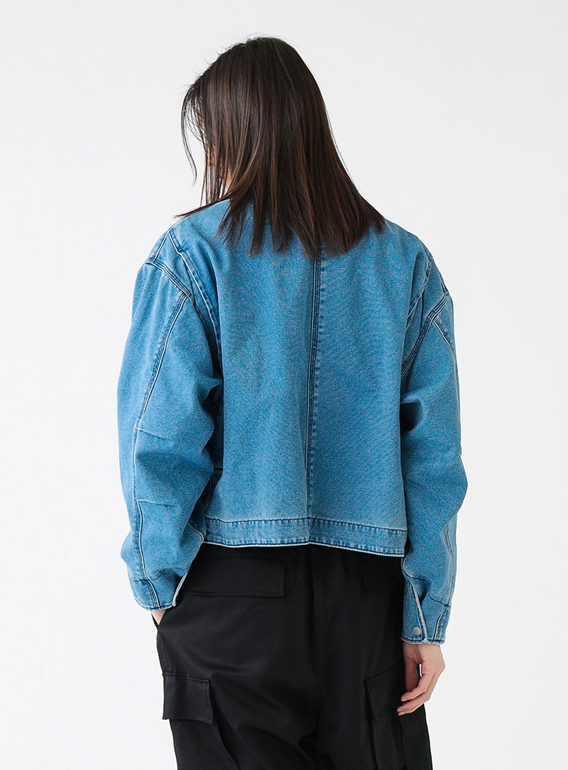 フェードダックショートブルゾン