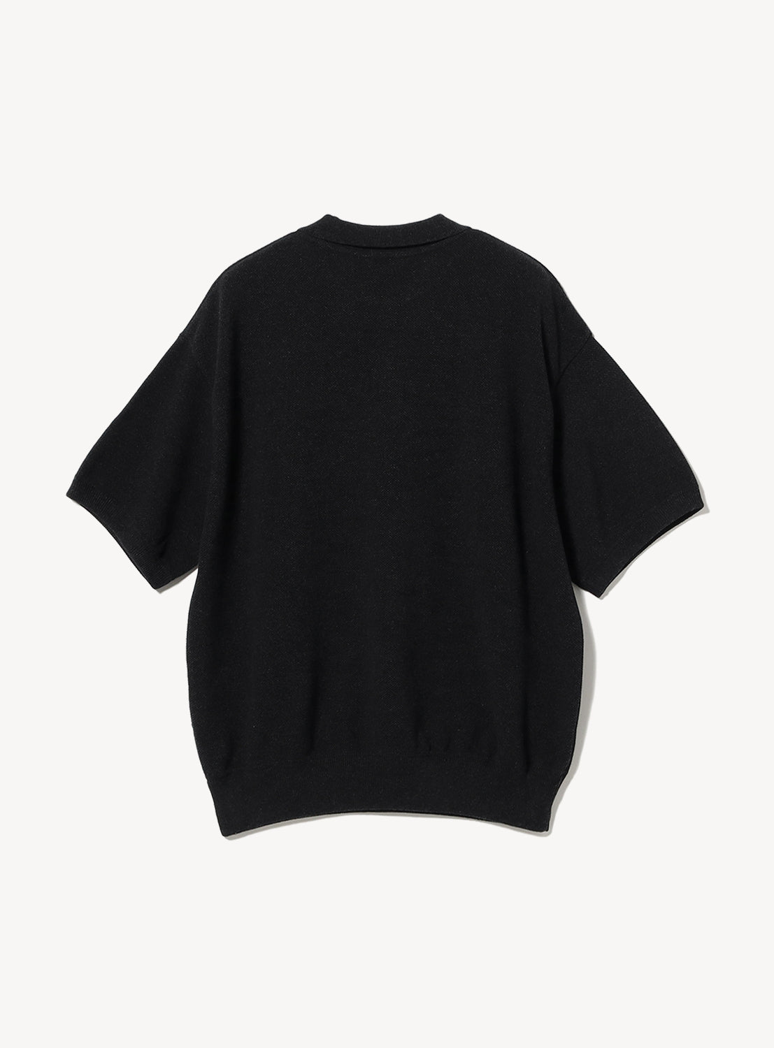 Moss Stitch Skipper Polo Shirt