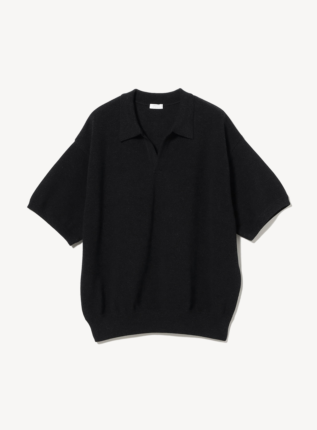 Moss Stitch Skipper Polo Shirt
