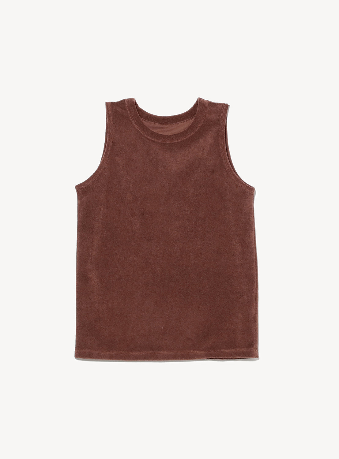 Sleeveless Pile Pullover