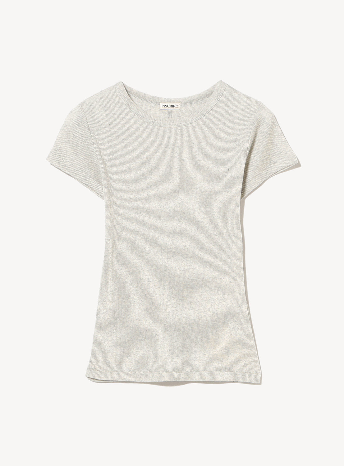 Minimalist Ribbed Cotton Tee