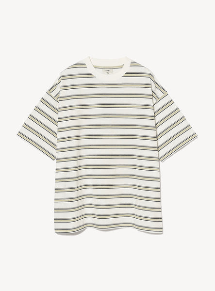 メンズウェア #CLASSIC STRIPE BB SHIRT CREAM BLACK CLASSIC STRIPE BB SHIRT CREAM BLACK – Cph/Golf™︎