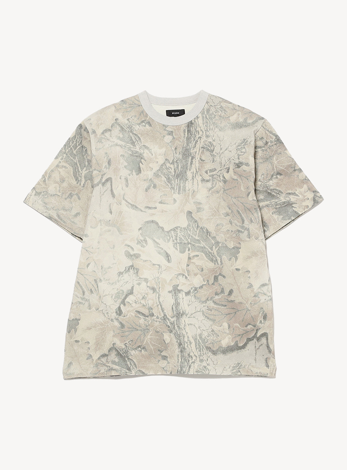 Basic Fit Camouflage Print T-Shirt