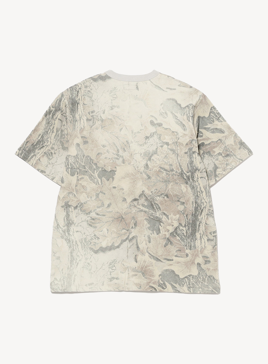 Basic Fit Camouflage Print T-Shirt
