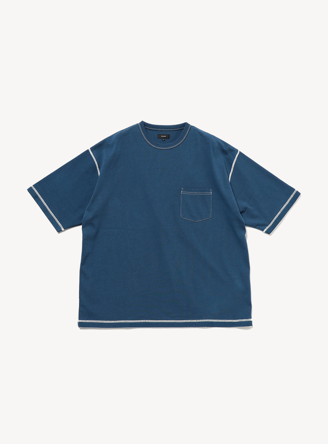 Back Stitch Loose T-Shirt