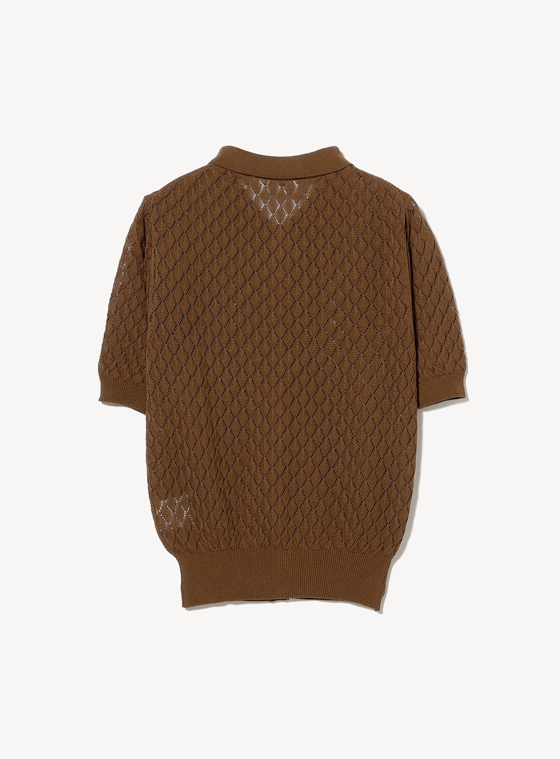 Knit Short-Sleeve Cardigan