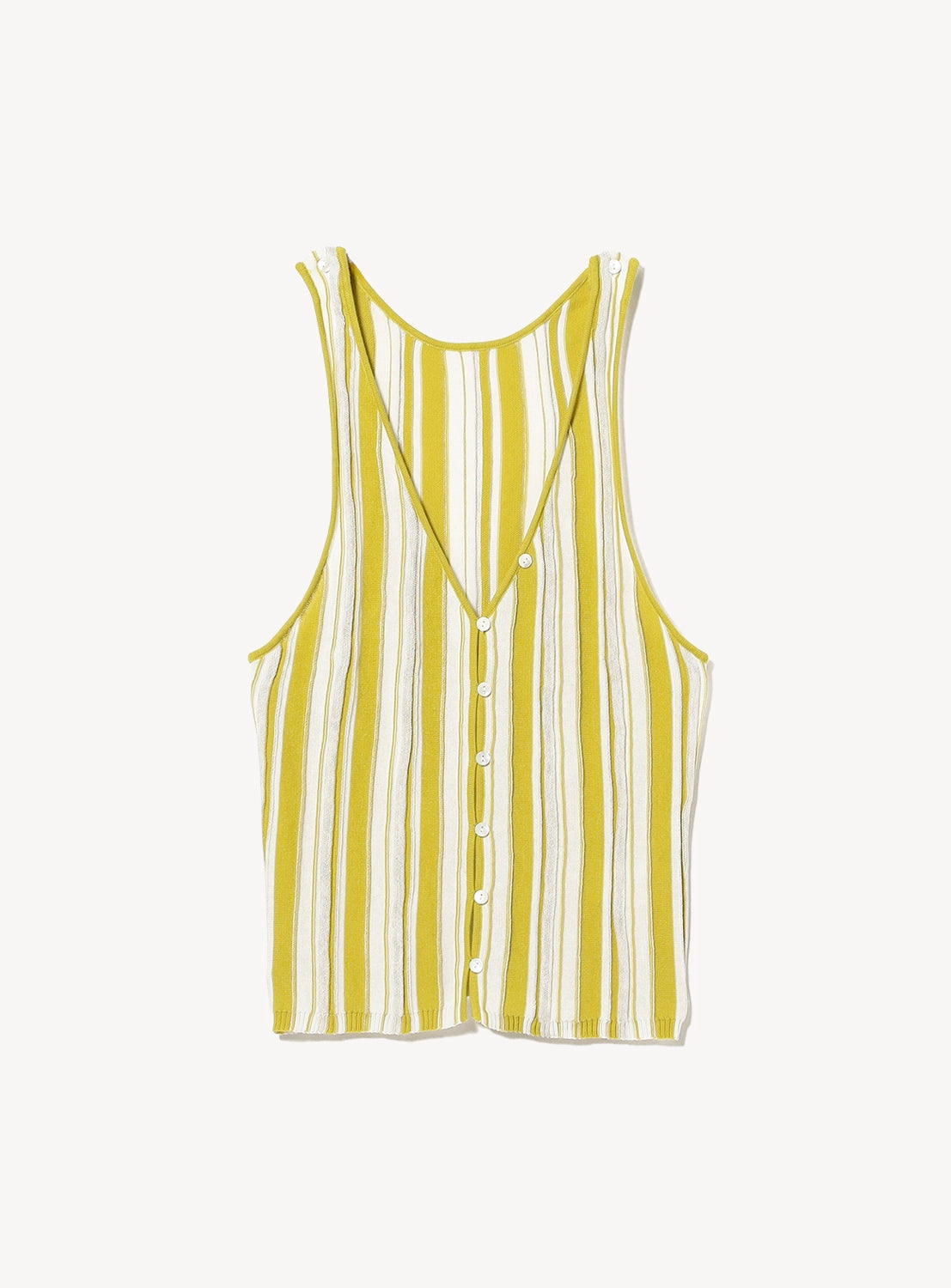 Versatile Multi-Stripe Knit Camisole